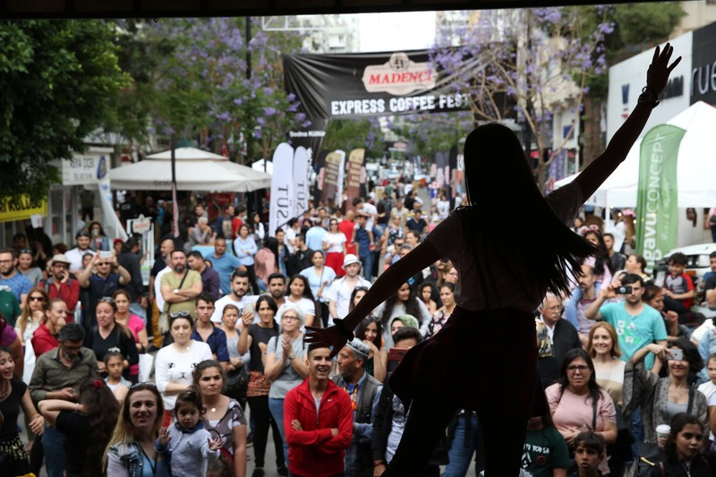 2018 Coffee Express Festivali kalabalığı